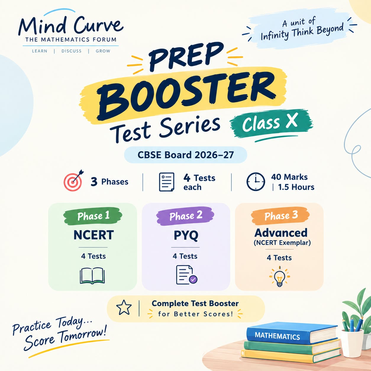 Mind Curve Prep Booster Test Series 2026-27